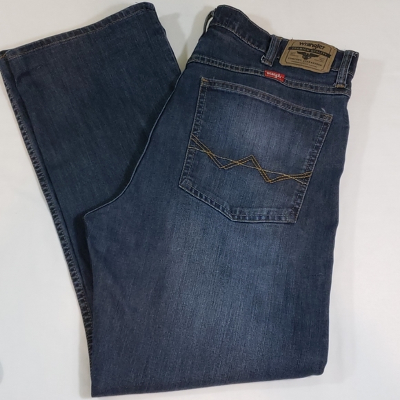 wrangler slim straight flex jeans